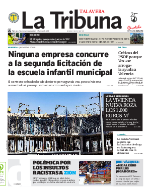 Portada La Tribuna de Talavera