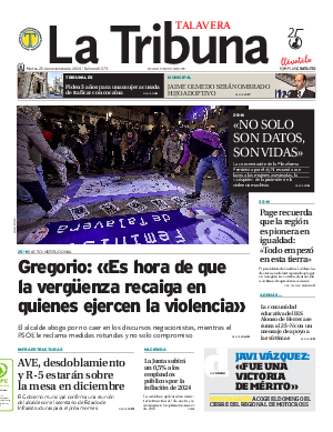 Portada La Tribuna de Talavera