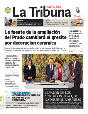 Portada La Tribuna de Talavera