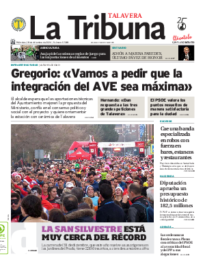 Portada La Tribuna de Talavera