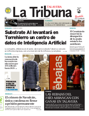 Portada La Tribuna de Talavera