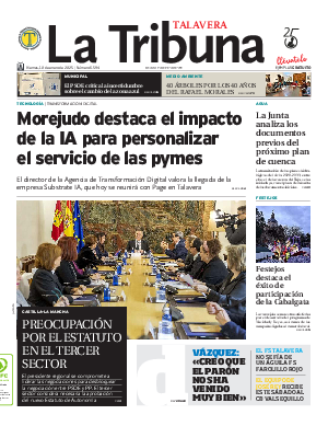 Portada La Tribuna de Talavera