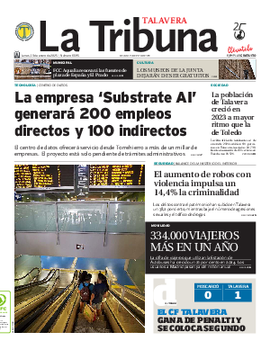 Portada La Tribuna de Talavera