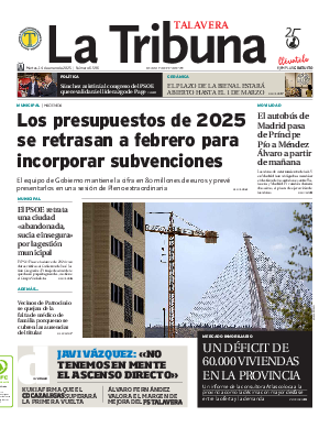 Portada La Tribuna de Talavera