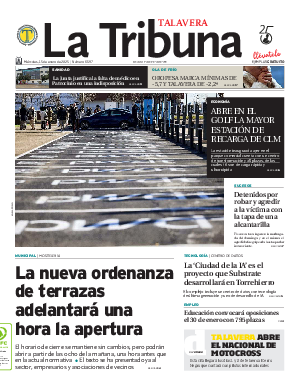 Portada La Tribuna de Talavera