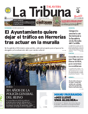 Portada La Tribuna de Talavera