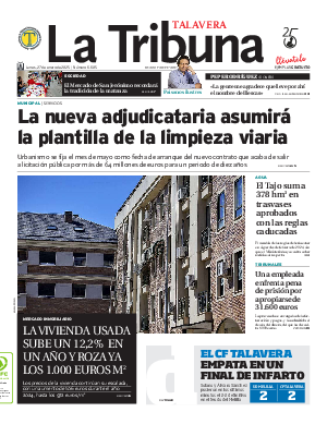 Portada La Tribuna de Talavera