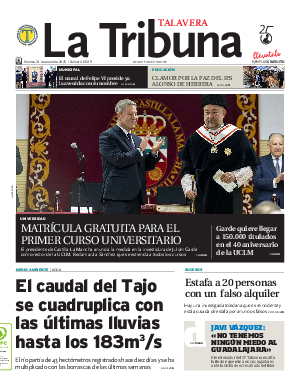 Portada La Tribuna de Talavera