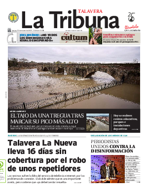 Portada La Tribuna de Talavera