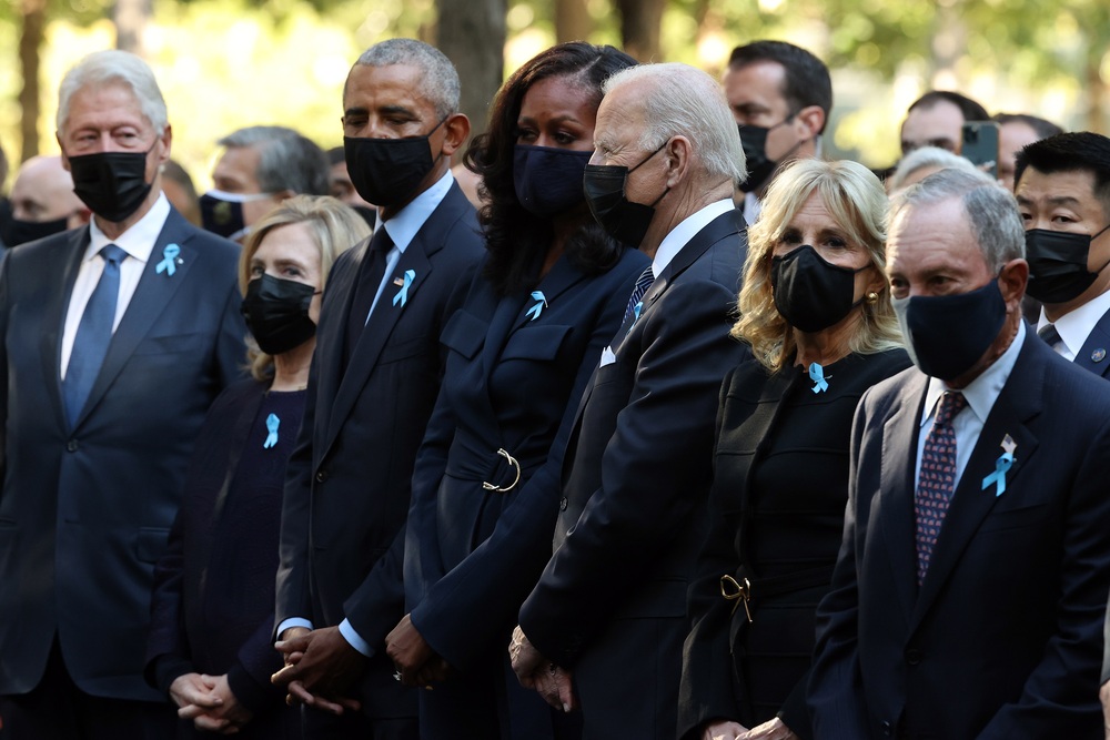 New York City Commemorates 20th Anniversary Of 9/11 Terror Attacks  / CHIP SOMODEVILLA / POOL