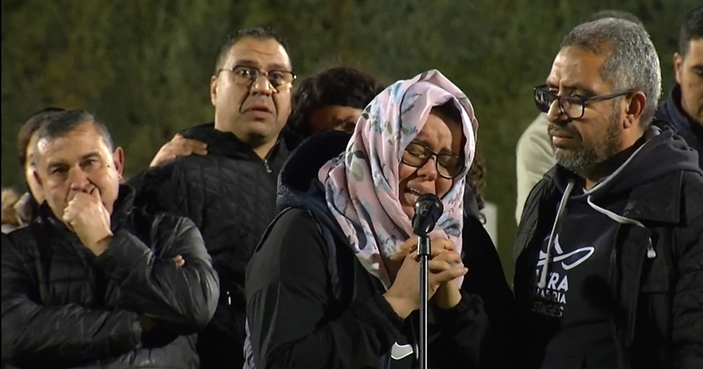 La madre de Walid agradece las muestras de cariño recibidas por la familia.