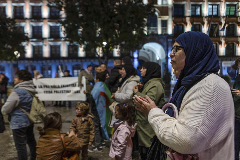 Las portavoces de los convocantes señalaron que el conflicto entre Israel y Hamás no es una guerra sino un genocidio.