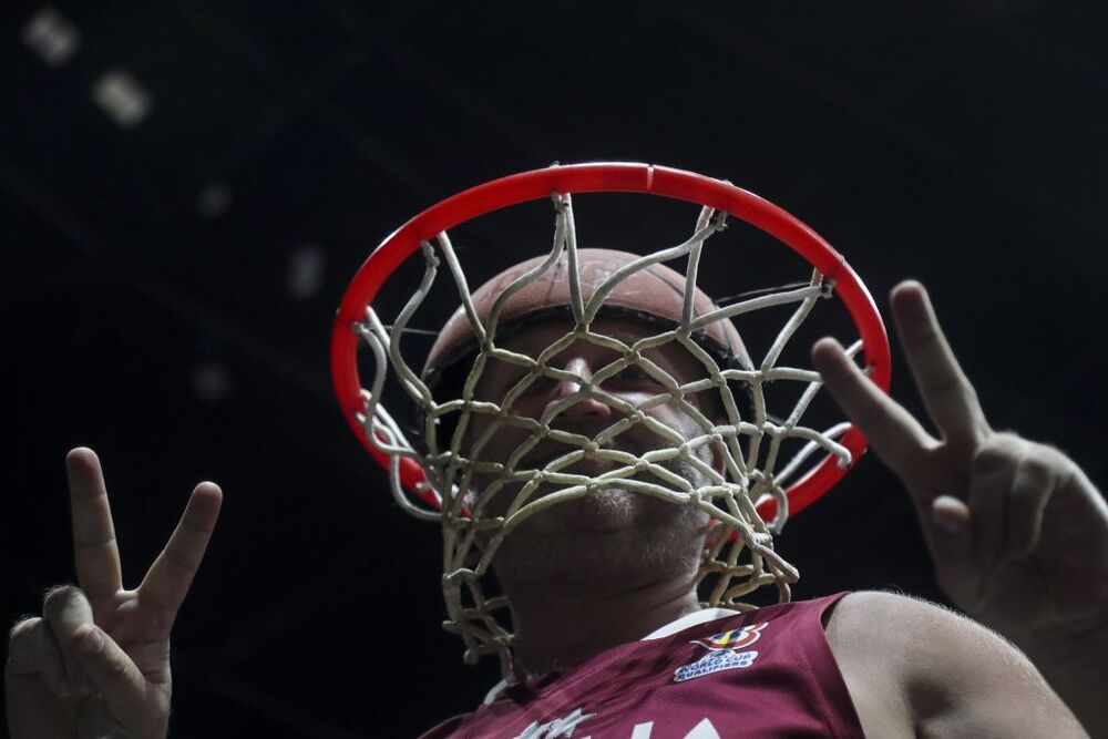 FIBA Basketball World Cup 2023 - Spain vs Latvia  / BAGUS INDAHONO