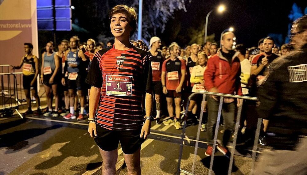 Samuel Redondo logró terminar esta edición de La Nocturna tras sufrir un infarto en la carrera de 2022.