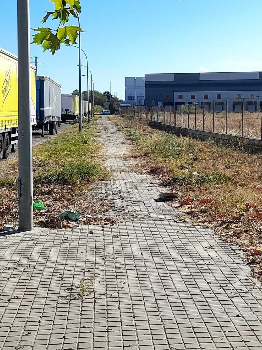 Piden mantenimiento en la zona este del polígono industrial