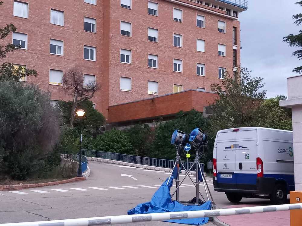 El plató del Virgen de la Salud