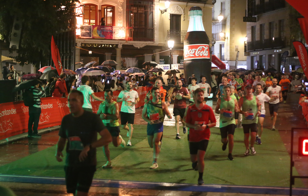 La carrera que ilumina Toledo