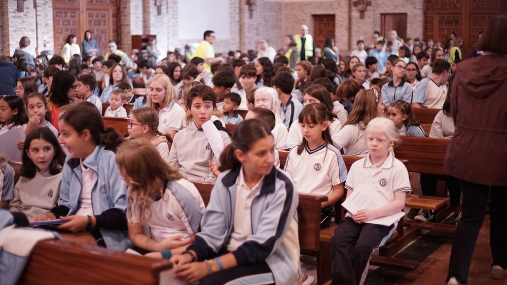 Imágenes de la celebración de San Vicente de Paúl por parte de la comunidad educativa del colegio Tavera.