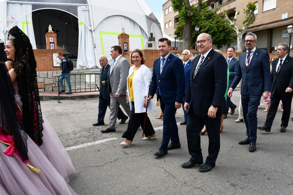 Cedillo asiste a las Fiestas Mayores de la Virgen de la Piedad