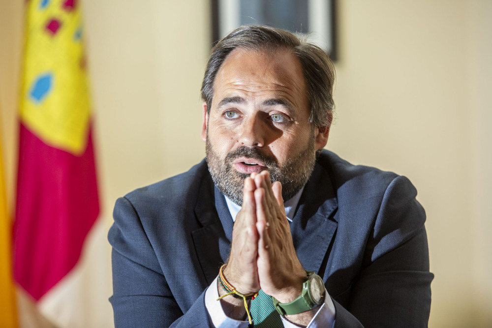 «Estoy convencido de que dentro de tres años voy a ser el  presidente de Castilla-La Mancha», declara el líder del PP