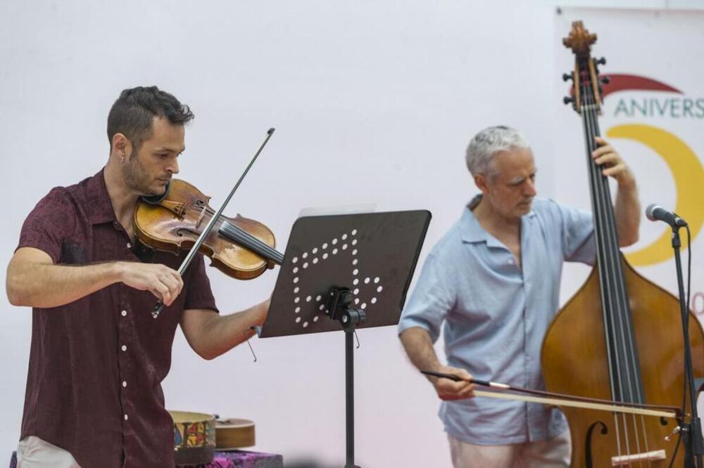 Primer concierto del Festival de Jazz en Parapléjicos.