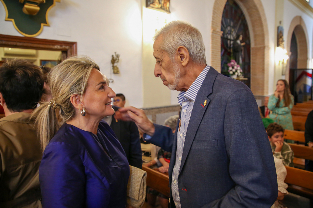 Tolón asiste a las fiestas de la Virgen de la Oliva en Recas