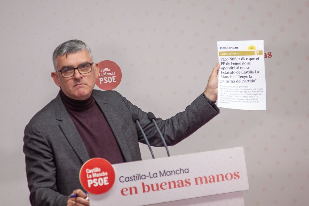 El PSOE no se fía de Núñez con el Estatuto