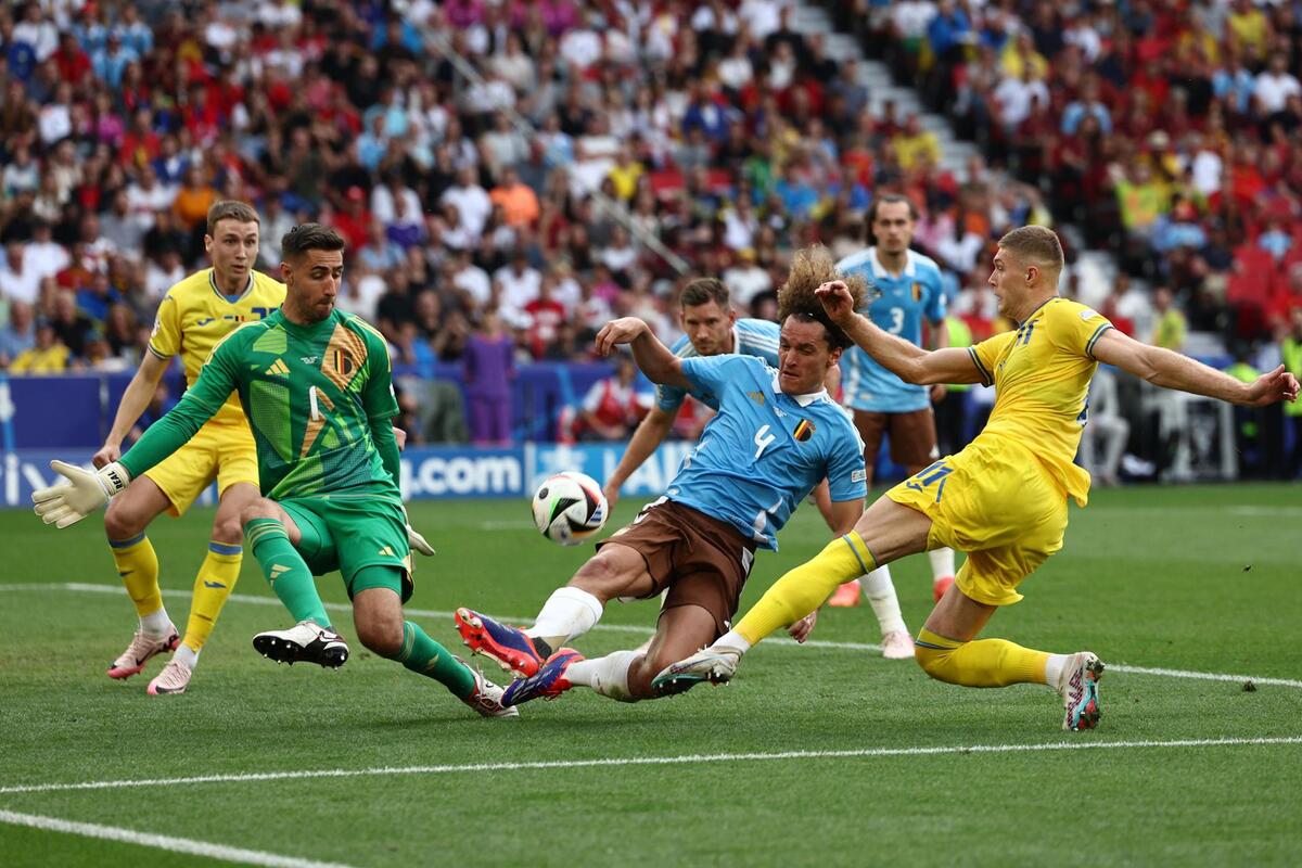 UEFA EURO 2024 - Group E Ukraine vs Belgium  / ANNA SZILAGYI