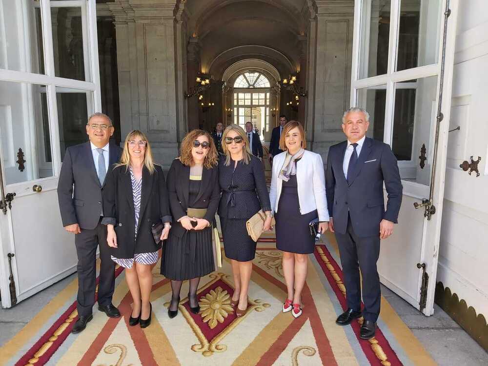 Tolón asiste al aniversario de la Policía en el Palacio Real