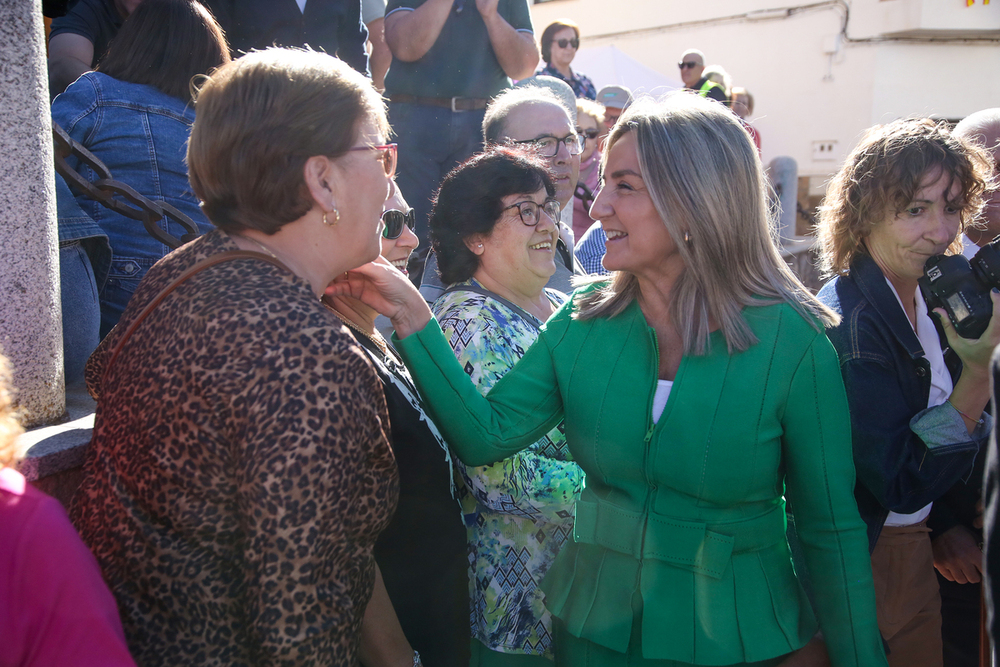 Milagros Tolón participa en la Misa del Cristo de Urda