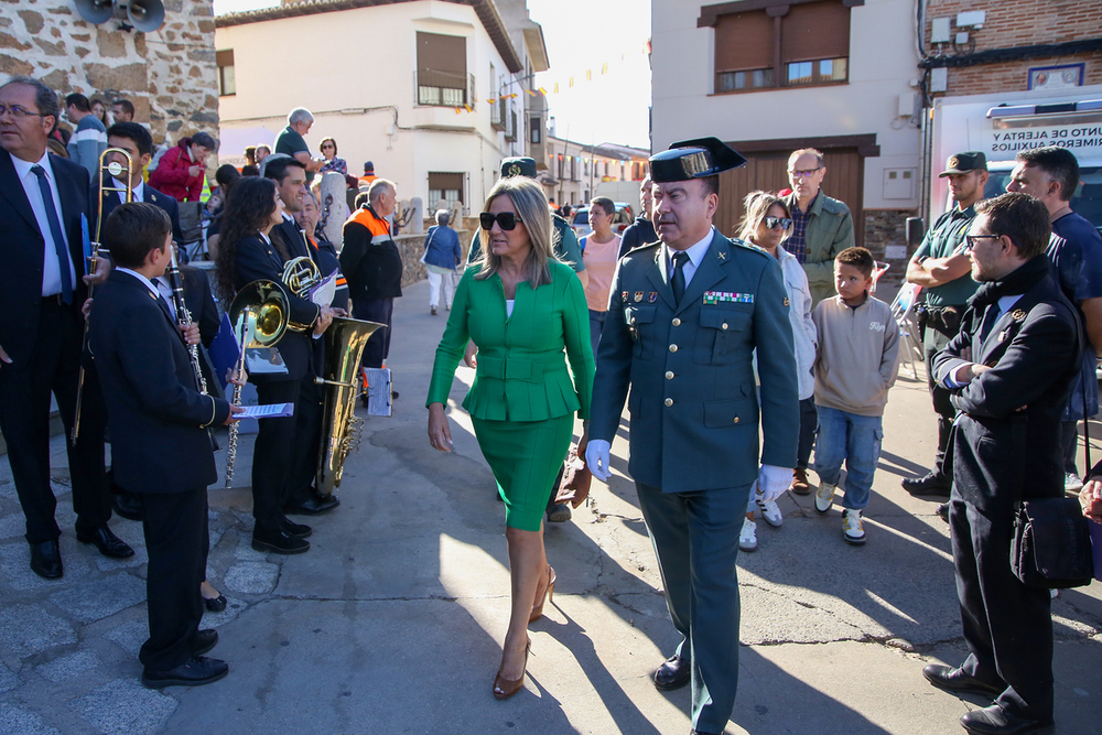 Milagros Tolón participa en la Misa del Cristo de Urda