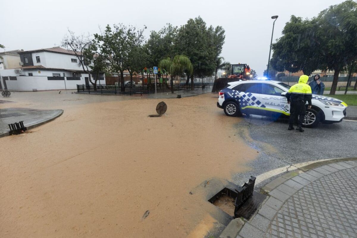 Aviso rojo por fuertes lluvias este miércoles en Málaga y provincia  / DANIEL PÉREZ