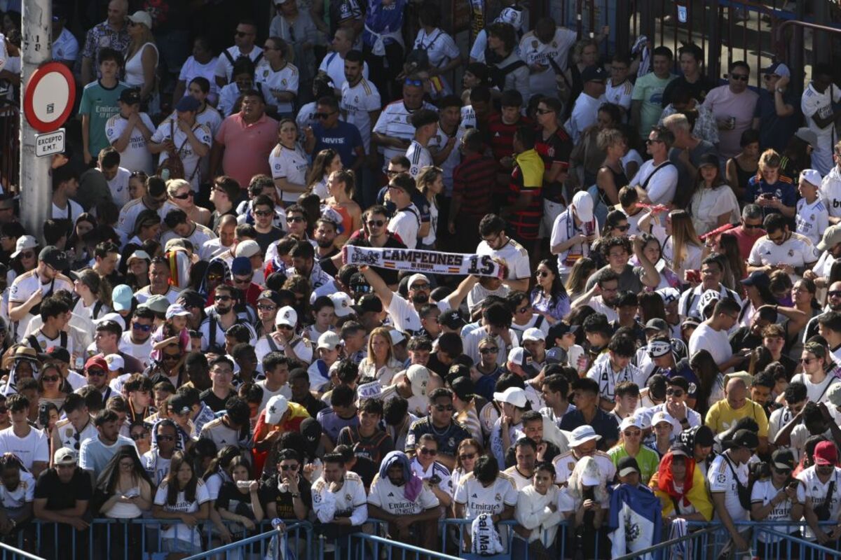 El Real Madrid celebra su 15º título de la Liga de Campeones  / FERNANDO VILLAR