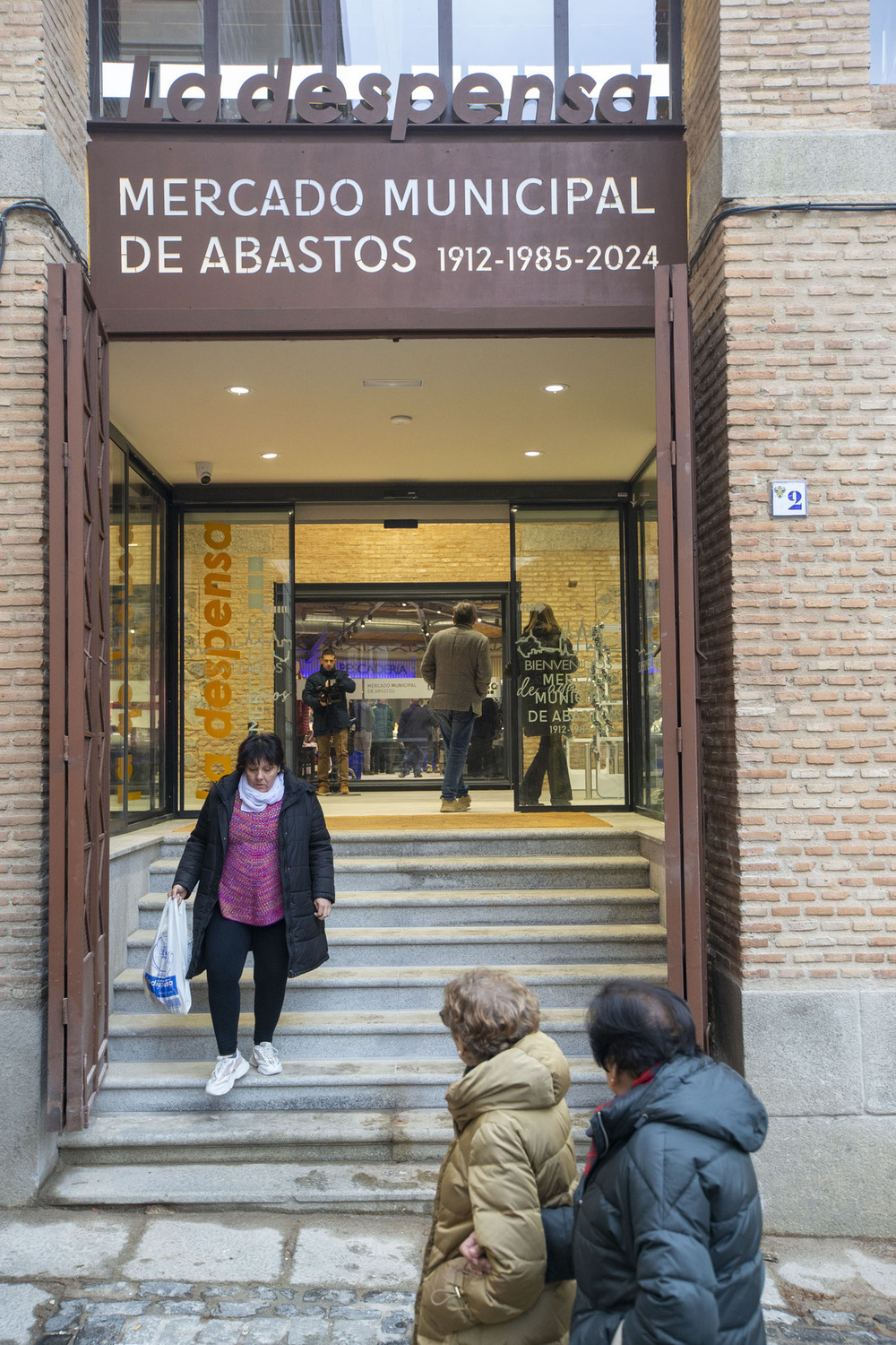 Interior del Mercado de Abastos.