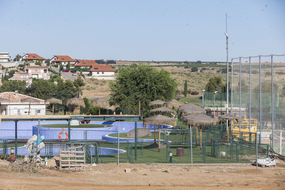 Se están realizando trabajos de mejora en las instalaciones actuales.  