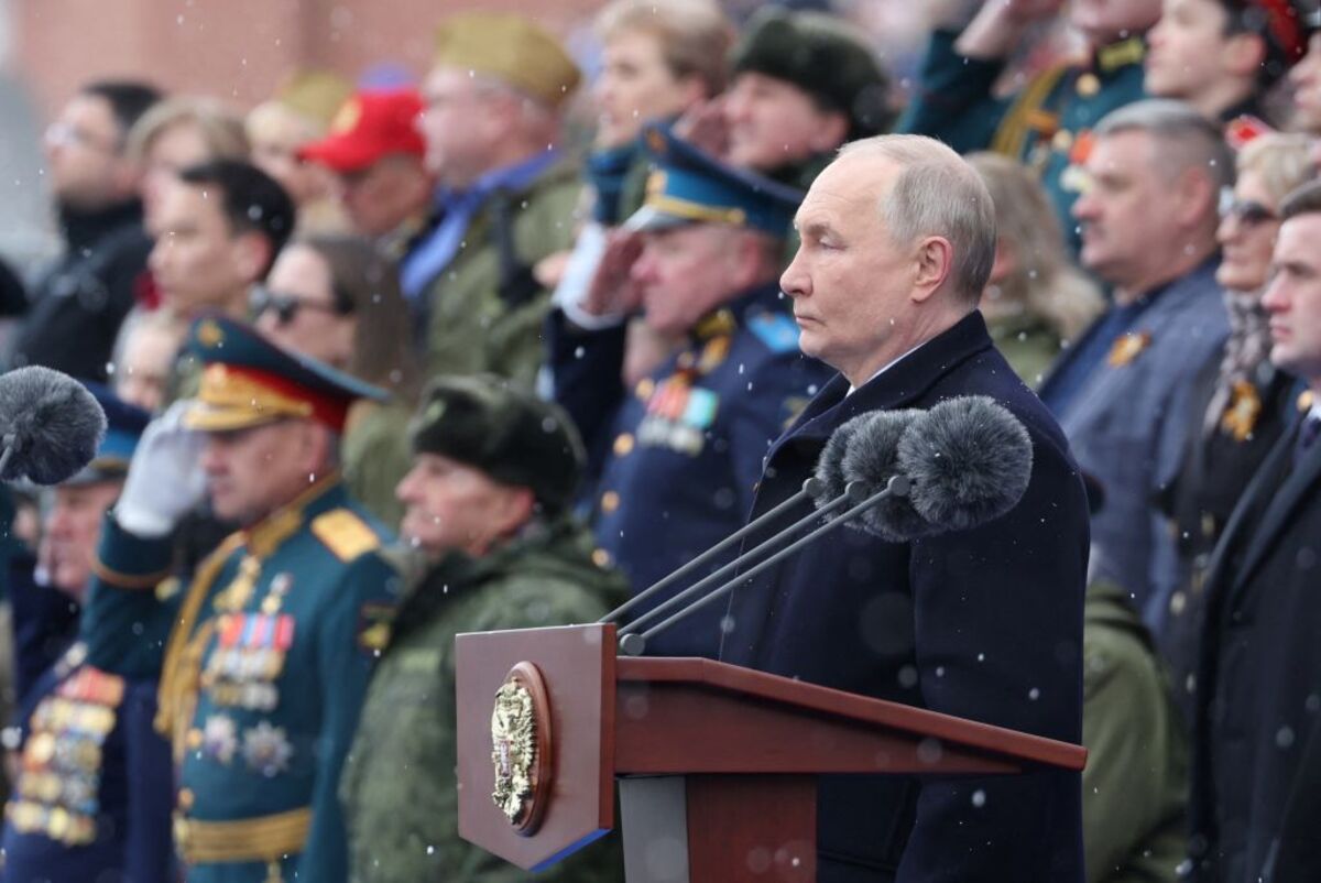 Russia marks Victory Day with military parade in Moscow  / MIKHAIL KLIMENTYEV