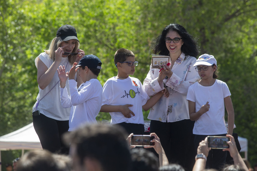 Mil escolares participan en las olimpiadas inclusivas