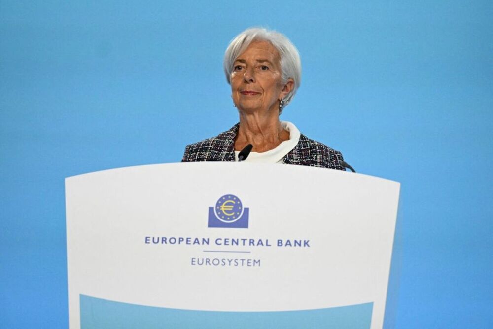 La presidenta del BCE, Christine Lagarde