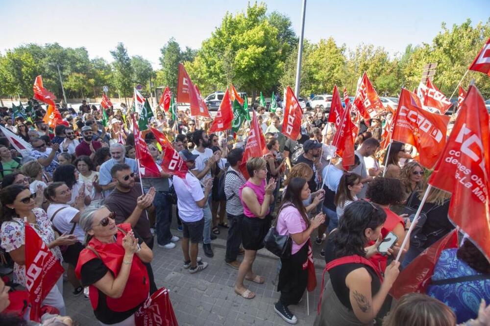 La huelga de Educación deja datos muy dispares de seguimiento