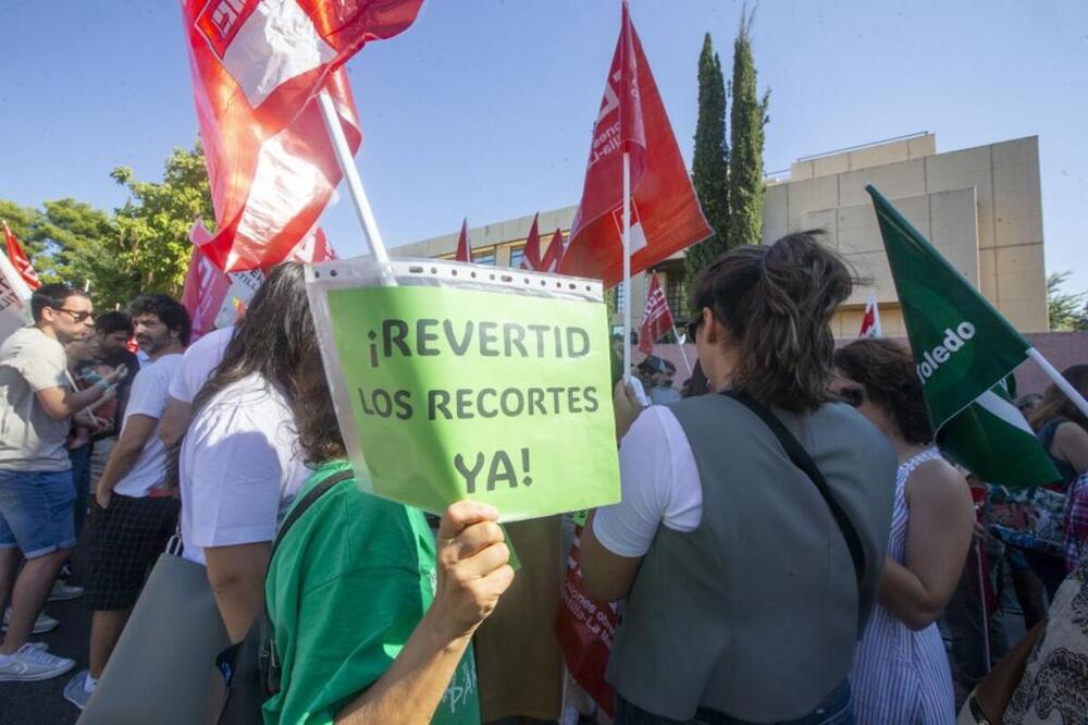 La huelga de Educación deja datos muy dispares de seguimiento