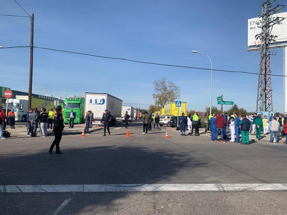 Explosión en el laboratorio Alcaliber del polígono de Toledo