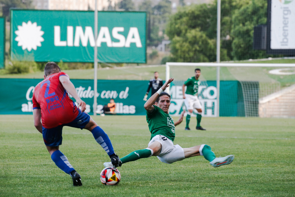 El cuadro verde tardó en abrir el encuentro