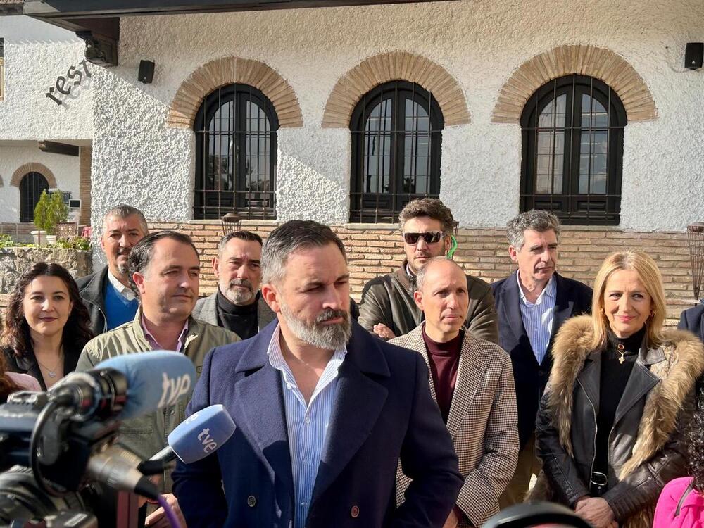 Abascal y VOX reúnen a 500 personas en Olías del Rey