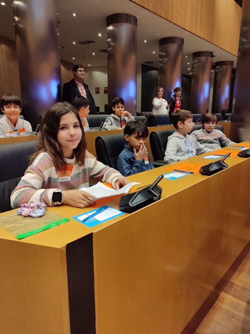 Los alumnos del CEIP Antonio Machado, diputados por un día