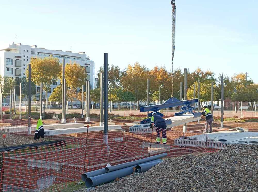 Las obras del Centro de Alzheimer avanzan a buen ritmo 