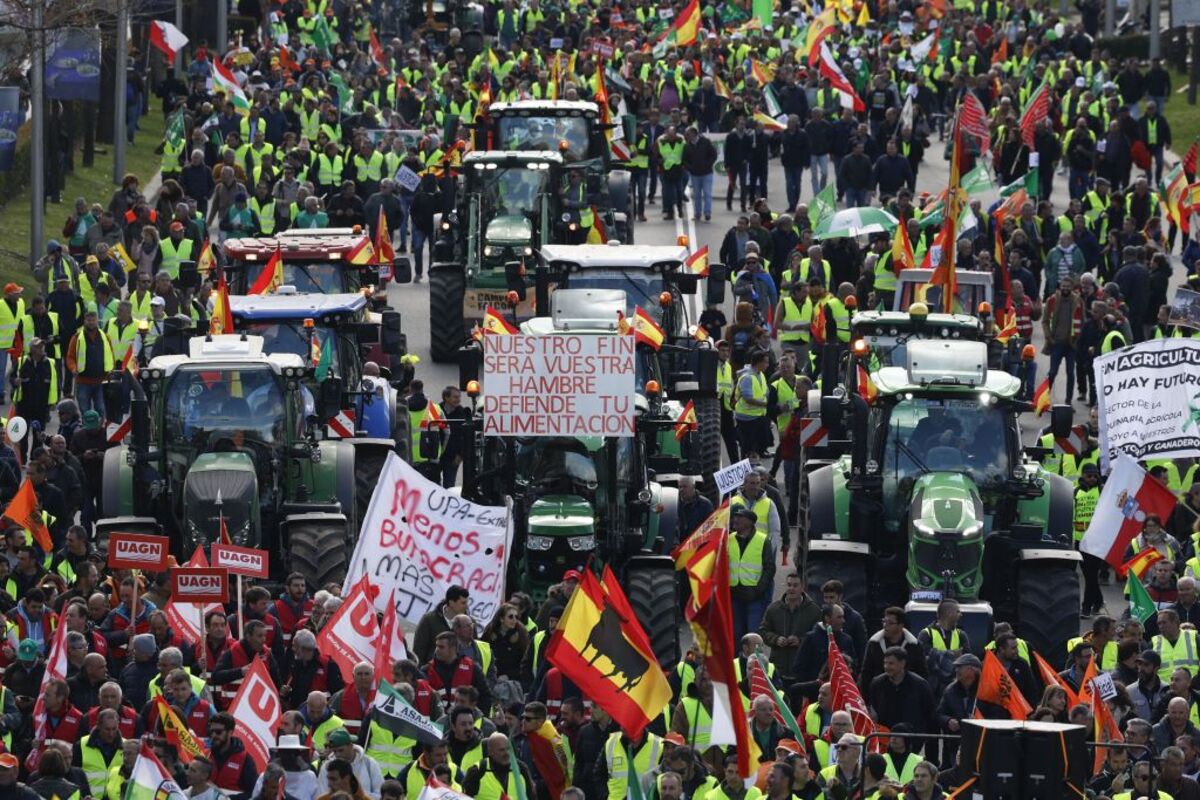 Marcha de agricultores en Madrid  / La Tribuna de Talavera