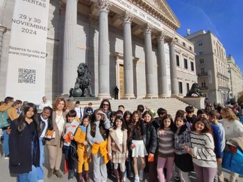 Los alumnos del CEIP Antonio Machado, diputados por un día