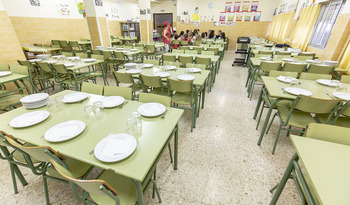 CLM propone donar excedentes de comedores escolares a familias