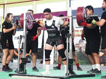 Andrés Fernández, campeón de España Júnior de Parapowerlifting