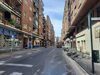 La obra en Marqués de Mirasol afronta la recta final